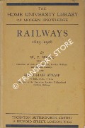 Book cover of Railways 1825 - 1928 by WOOD, W. V. & STAMP, Sir Josiah
